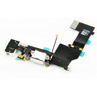 For iPhone 5S - Charging Port - White