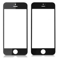 For iPhone 5C - Top Glass - Black