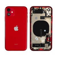 Genuine iPhone 11 - Rear Housing Assembly With Parts - Red - Reclaimed - Grade A