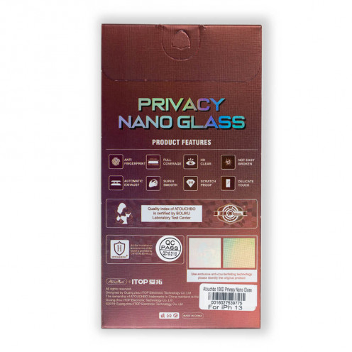 Atouchbo King Kong - Privacy Nano Glass Protection - For iPhone 13 Mini