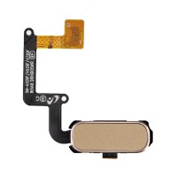 For Samsung Galaxy A7 - SM-A720 - Home Button - Gold - GH96-10448B