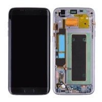 For Samsung Galaxy S7 Edge - SM-G935 - Screen Assembly - Black Onyx - Refurbished