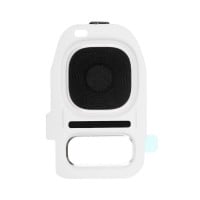 For Samsung Galaxy S7/S7 Edge - Rear Camera Holder with Lens - White