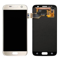 For Samsung Galaxy S7 - SM-G930 - LCD Screen and Digitizer Assembly - Gold Platinium - Refurbished