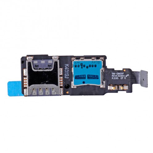 For Samsung Galaxy S5 Mini - SM-G800F - SIM Card and SD Card Reader Contact - GH96-07238A For Samsung Galaxy S5 Mini - SM-G800F - SIM Card and SD Card Reader Contact - GH96-07238A