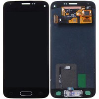 Genuine Samsung Galaxy S5 Mini - SM-G800F - LCD Assembly with Home Button - Samsung Service Pack - Black - GH97-16147A