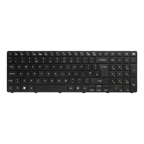 For Acer Aspire - 5810 / 5810T / 5810TZ / 5810TG / E1-521 / E1-531 / E1-571 /  5744 / 5744Z / 5742 / 5742G / 5742Z / 5742ZG / 5750 / 5750G / 5750Z - Replacement Laptop Keyboard - UK Layout - Black