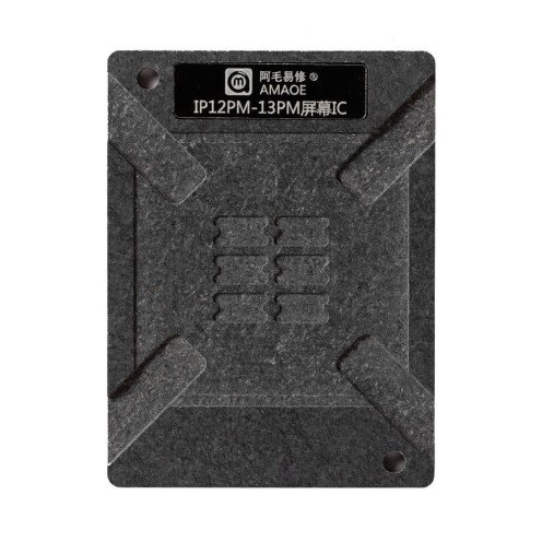 Amaoe Screen IC Reball Stencil With Magnetic Base - iPhone X - 12 Pro Max - 13 - 14 - 15