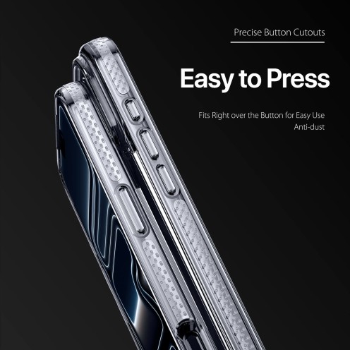 DuxDucis - Case - Clin Series - For iPhone 17 Pro - Clear