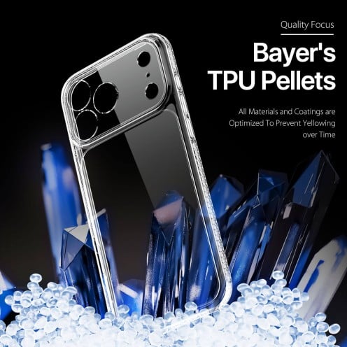 DuxDucis - Case - Clin Series - For iPhone 17 Pro - Clear