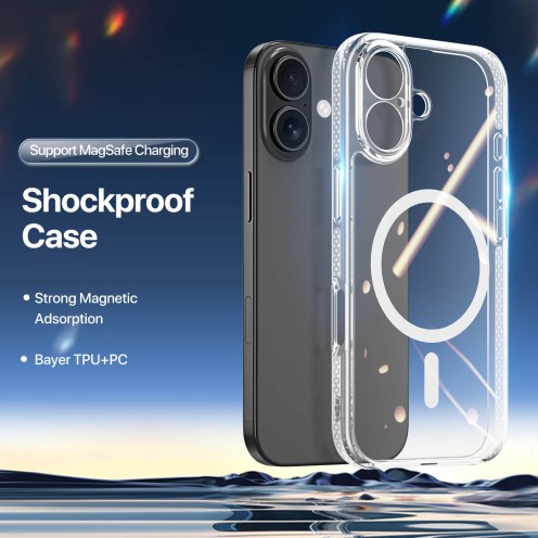 DuxDucis - Magsafe Case - Clin Series - For iPhone 17 - Clear DuxDucis - Magsafe Case - Clin Series - For iPhone 17 - Clear
