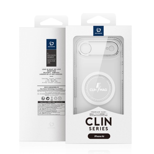 DuxDucis - Magsafe Case - Clin Series - For iPhone Air - Clear DuxDucis - Magsafe Case - Clin Series - For iPhone Air - Clear