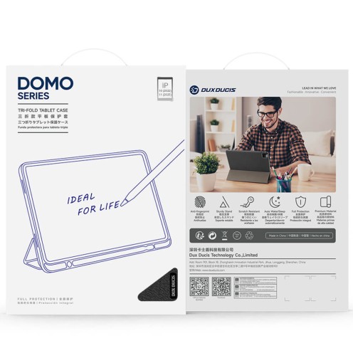 DuxDucis - Domo Series - Protective Case - For iPad 10 / 11 - Black