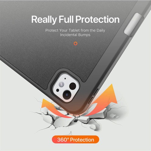 DuxDucis - Domo Series - Protective Case - For iPad Air 13 - 2024/2025 - Black