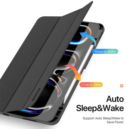 DuxDucis - Domo Series - Protective Case - For iPad Air 13 - 2024/2025 - Black
