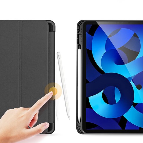 DuxDucis - Domo Series - Protective Case - For iPad Air 4/5 - Air 11 2024/2025 - 10.9 Inch - Black