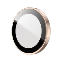 DuxDucis - Hawk Series - Camera Lens Protector With Fitting Guide - For iPhone Air - Desert Titanium