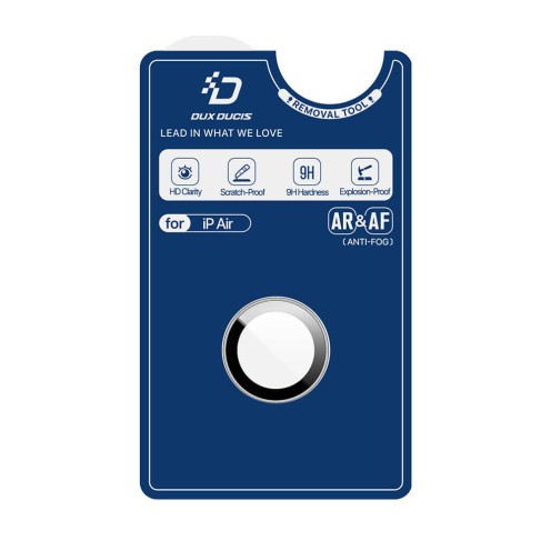 DuxDucis - Hawk Series - Camera Lens Protector With Fitting Guide - For iPhone Air - Sky Blue