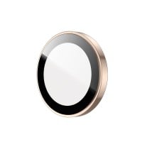 DuxDucis - Hawk Series - Camera Lens Protector With Fitting Guide - For iPhone 17 - Desert Titanium