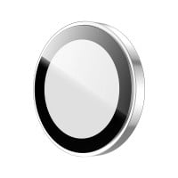 DuxDucis - Hawk Series - Camera Lens Protector With Fitting Guide - For iPhone 17 - Silver