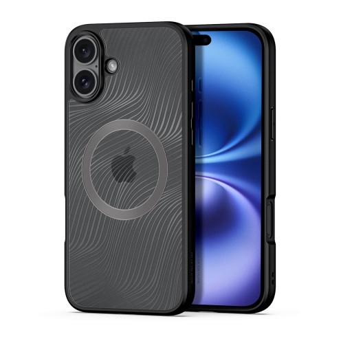 DuxDucis - Magsafe Case - Aimo Series - For iPhone 16 Plus - Black