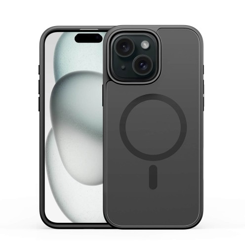 DuxDucis - Magsafe Case - Yind Series - For iPhone 15 - Black