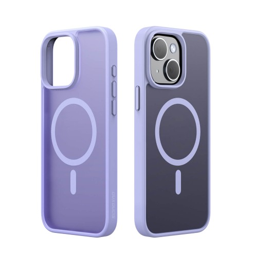 DuxDucis - Magsafe Case - Yind Series - For iPhone 15 - Light Purple