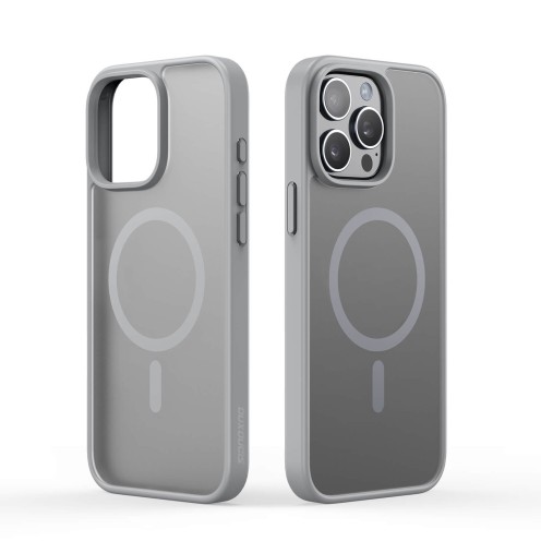 DuxDucis - Magsafe Case - Yind Series - For iPhone 15 Pro Max - Grey