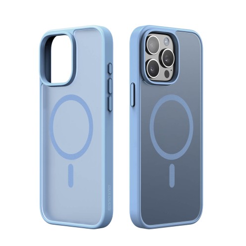 DuxDucis - Magsafe Case - Yind Series - For iPhone 15 Pro Max - Light Blue