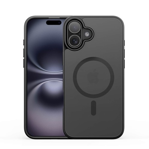 DuxDucis - Magsafe Case - Yind Series - For iPhone 16 - Black