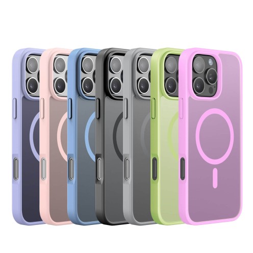 DuxDucis - Magsafe Case - Yind Series - For iPhone 16 Pro Max - Black