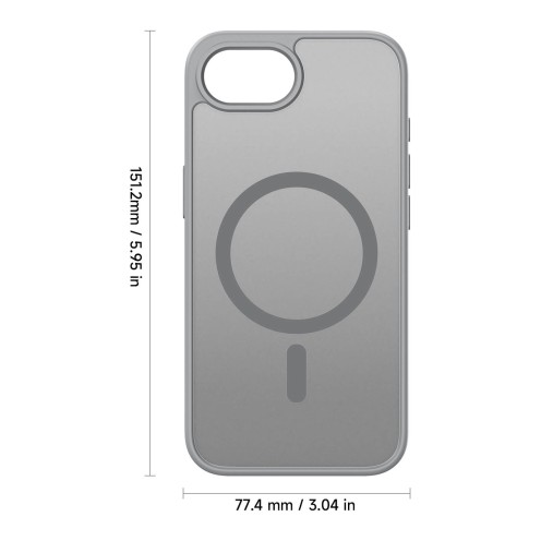 DuxDucis - Magsafe Case - Yind Series - For iPhone 16e / 17e - Grey