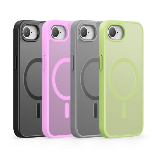 DuxDucis - Magsafe Case - Yind Series - For iPhone 16e / 17e - Grey