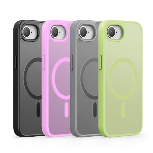 DuxDucis - Magsafe Case - Yind Series - For iPhone 16e/17e - Lime Green DuxDucis - Magsafe Case - Yind Series - For iPhone 16e/17e - Lime Green