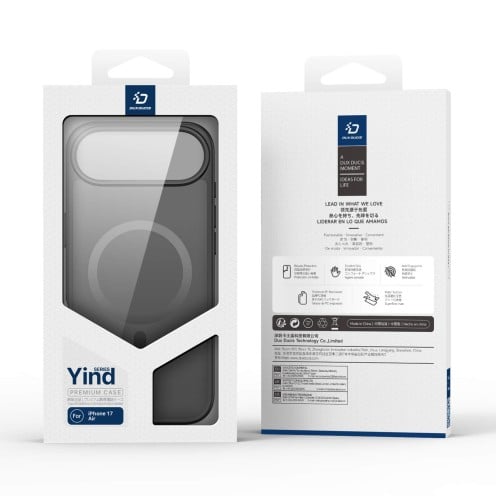 DuxDucis - Magsafe Case - Yind Series - For iPhone Air - Black