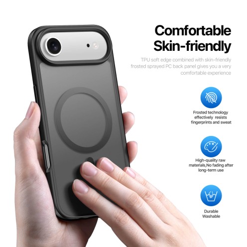 DuxDucis - Magsafe Case - Yind Series - For iPhone Air - Black