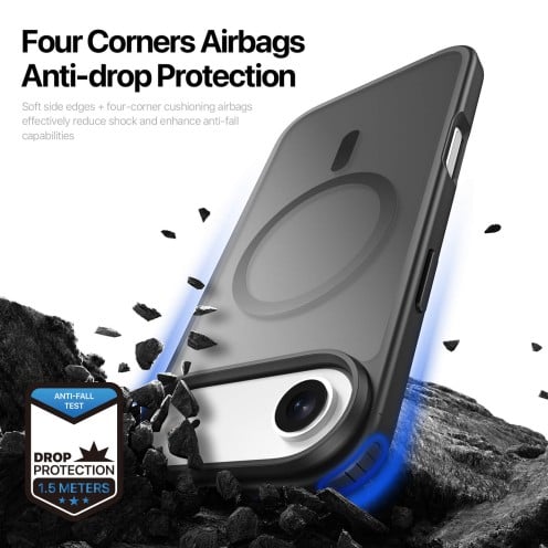 DuxDucis - Magsafe Case - Yind Series - For iPhone Air - Black