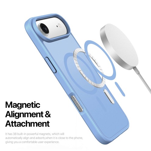 DuxDucis - Magsafe Case - Yind Series - For iPhone Air - Light Blue
