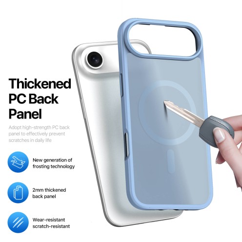 DuxDucis - Magsafe Case - Yind Series - For iPhone Air - Light Blue