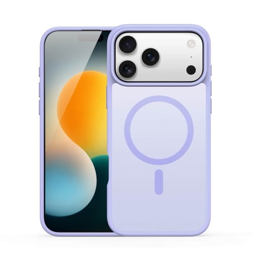 DuxDucis - Magsafe Case - Yind Series - For iPhone 17 Pro - Light Purple
