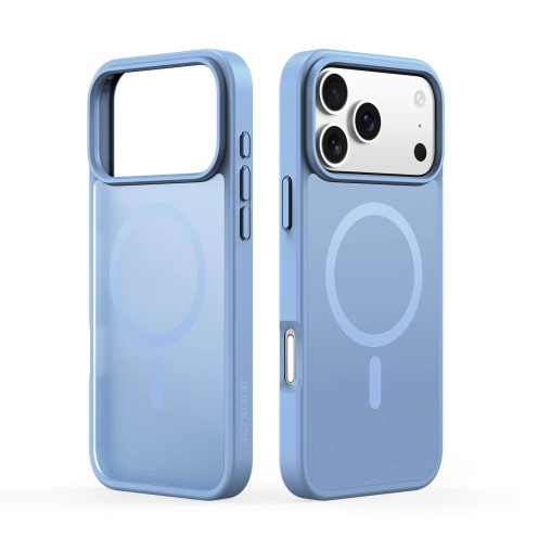 DuxDucis - Magsafe Case - Yind Series - For iPhone 17 Pro Max - Light Blue DuxDucis - Magsafe Case - Yind Series - For iPhone 17 Pro Max - Light Blue