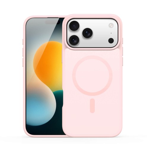 DuxDucis - Magsafe Case - Yind Series - For iPhone 17 Pro Max - Light Pink DuxDucis - Magsafe Case - Yind Series - For iPhone 17 Pro Max - Light Pink