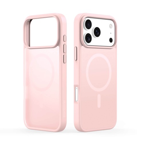 DuxDucis - Magsafe Case - Yind Series - For iPhone 17 Pro Max - Light Pink DuxDucis - Magsafe Case - Yind Series - For iPhone 17 Pro Max - Light Pink