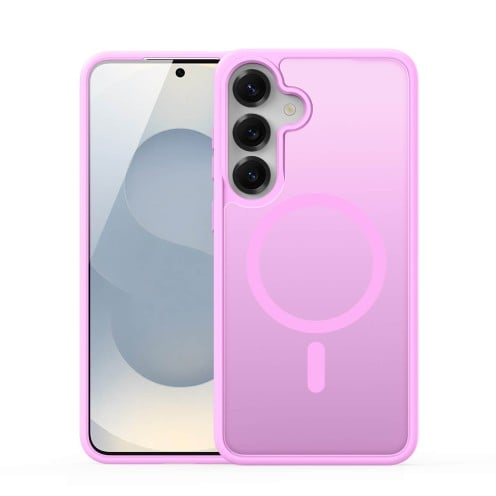 DuxDucis - Magsafe Case - Yind Series - For Samsung Galaxy S25 Plus - SM-S936 - Rose Pink