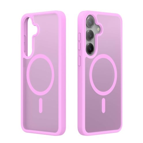 DuxDucis - Magsafe Case - Yind Series - For Samsung Galaxy S25 Plus - SM-S936 - Rose Pink