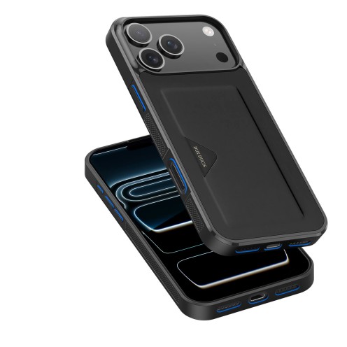 DuxDucis - Magsafe Case - Pocard Series - For iPhone 17 Pro - Black