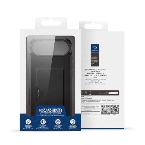 DuxDucis - Magsafe Case - Pocard Series - For iPhone Air - Black