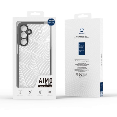 DuxDucis - Protective Case - Aimo Series - For Samsung Galaxy A16 5G/4G - SM-A165/A166 - Black DuxDucis - Protective Case - Aimo Series - For Samsung Galaxy A16 5G/4G - SM-A165/A166 - Black