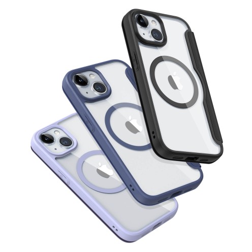 DuxDucis - Magsafe Case - Skin X Pro Series - For iPhone 15 - Black