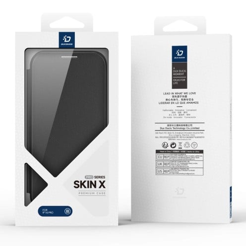 DuxDucis - Magsafe Case - Skin X Pro Series - For iPhone 16 Pro - Black